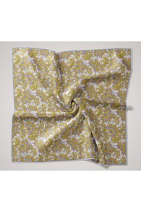 روسری بژ پنبه ای Silk Home - کد 930212341
