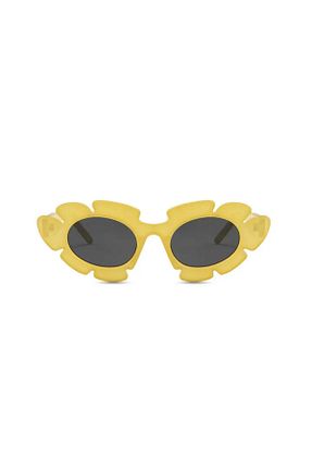 عینک آفتابی زرد زنانه UV400 Toz Vintage - کد 736443087