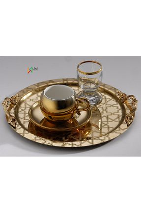 سینی زرد استیل ضد زنگ SİNİ - کد 921299506