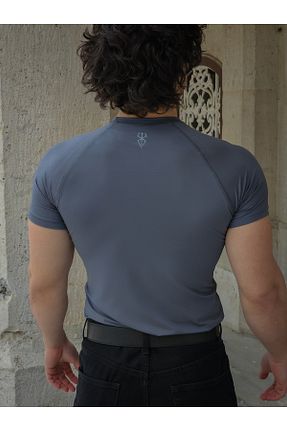 تیشرت اسپرت طوسی زنانه اسلیم Liber - کد 929244314