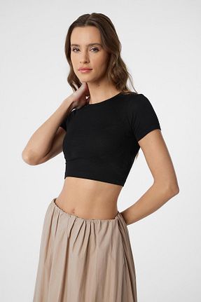 بلوز مشکی زنانه ساده Antioch - کد 930976086