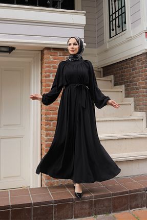 کلاه و ابایا مشکی زنانه پنبه پلی استر KADEEM - کد 887079657