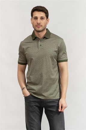 پولوشرت خاکی مردانه رگولار Emporio Armani - کد 902332893