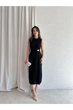 لباس مشکی زنانه بافتنی Mooi Butik - کد 931022061