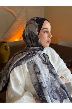 شال مشکی زنانه پلی استر Modakaşmir - کد 931700472
