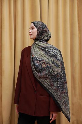 شال مشکی زنانه İpekhan - کد 931060404