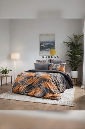 روتختی دونفره طوسی پنبه ای Boreas Home - کد 864092113