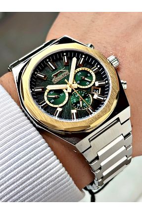 ساعت مچی سبز مردانه 44 میلی متر Slazenger - کد 931075677