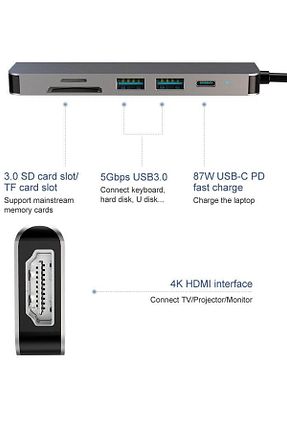 مولتی پلکسر هاب USB MAXGO - کد 931141483