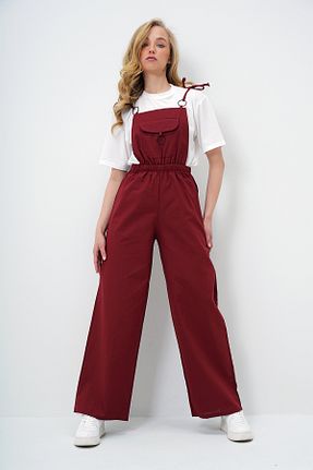 سالوپت زرشکی زنانه Fitted Trend Alaçatı Stili - کد 930942929