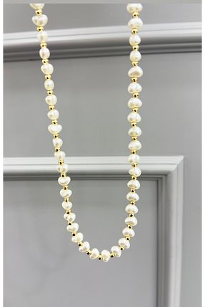 گردنبند استیل ( فولاد ) رنگی زنانه سنگ THULIA - کد 931096309