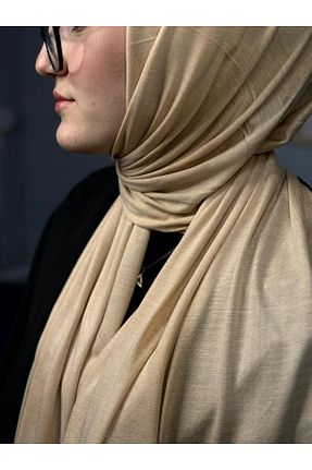 شال بژ زنانه Twentytwo scarf - کد 931091896