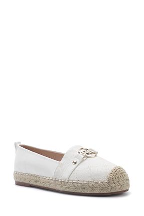 کفش اسپادریل سفید زنانه Nine West - کد 931092878