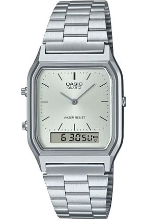 ساعت مچی سفید مردانه پلاستیک Casio - کد 793972345