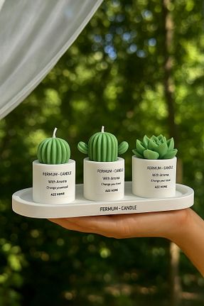 شمع سفید Vanilya Fermum - کد 821622823