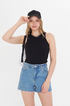 بادی مشکی زنانه یقه دوچرخه THIFF GYMWEAR - کد 927970103