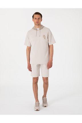 شلوارک و برمودا طوسی مردانه Relaxed Pierre Cardin - کد 931134439