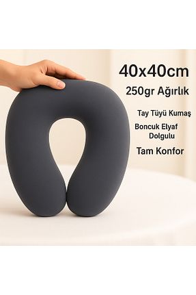 گردنی طوسی زنانه Tay Tüyü A5 HOME - کد 875817410
