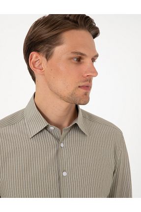 پیراهن طوسی مردانه اسلیم فیت Pierre Cardin - کد 931141446