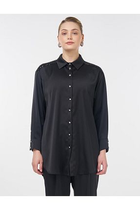 ست بالاتنه و پائین تنه حجاب مشکی زنانه رگولار Kayra - کد 931146956