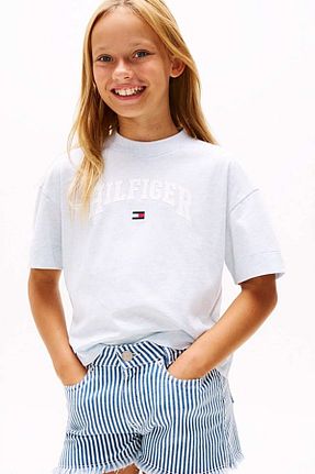 تیشرت آبی بچه گانه رگولار Tommy Hilfiger - کد 931217837