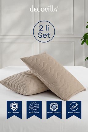 محافظ بالش بژ میکروفیبر Decovilla - کد 931164493