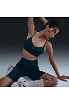 سوتین ورزشی آبی زنانه پلی استر Nike - کد 931164490