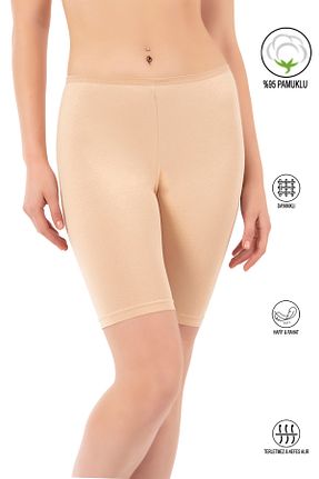 ساق شلواری بژ زنانه بافت ÖZKAN underwear - کد 2530960