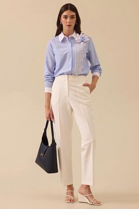 شلوار نباتی زنانه بافتنی SEÇİL - کد 921081166