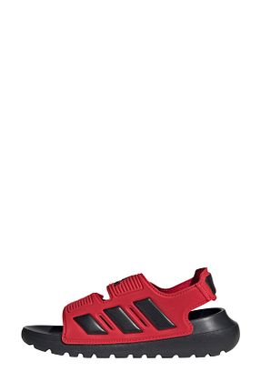 صندل زرشکی بچه گانه پاشنه تخت adidas - کد 923681654