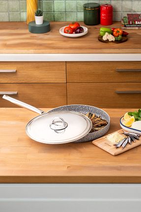 ماهیتابه طوسی زیره نچسب Emsan - کد 877509634