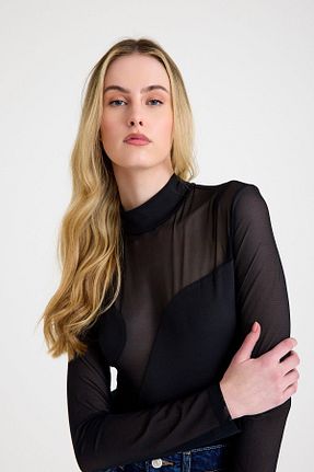 بادی مشکی زنانه یقه ماهیگیر SELECTION PATRICE - کد 931170639