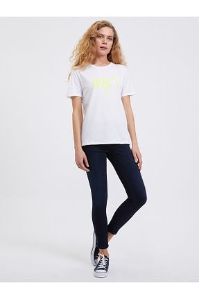 شلوار جین مشکی زنانه رگولار Loft - کد 37672699