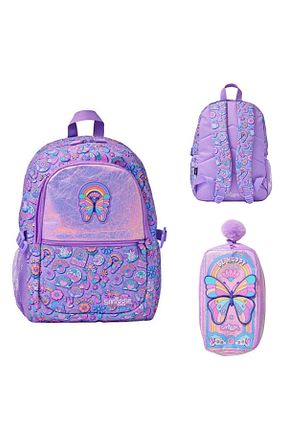 کیف مدرسه بنفش بچه گانه پارچه ای SMIGGLE - کد 931196414