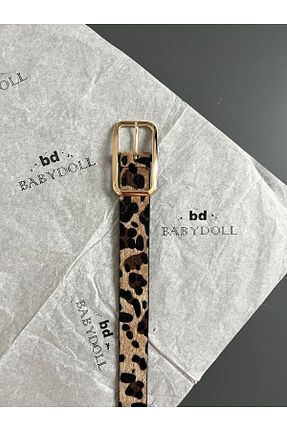 کمربند سبز زنانه چرم مصنوعی Babydoll Bag - کد 862380407
