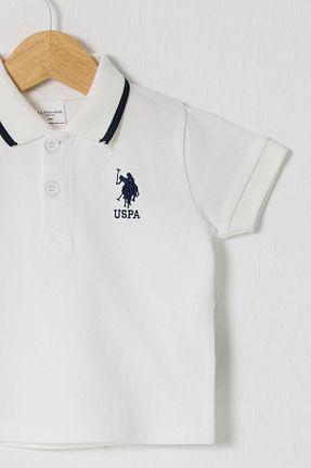 تیشرت سفید بچه گانه Fitted U.S. Polo Assn. - کد 931226578