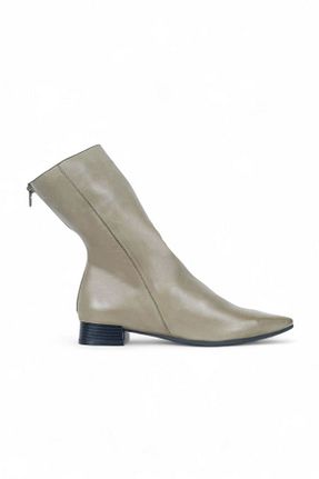 چکمه سبز زنانه چرم خالص Bueno Shoes - کد 80052748