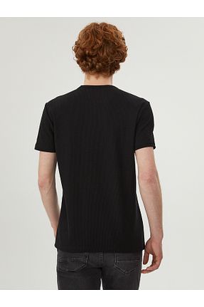 تیشرت مشکی مردانه رگولار Loft - کد 250467907