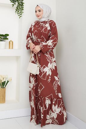 لباس حجاب قرمز زنانه رگولار InStyle - کد 931233686