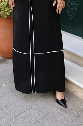 کلاه و ابایا مشکی زنانه پلی استر KADEEM - کد 901597440