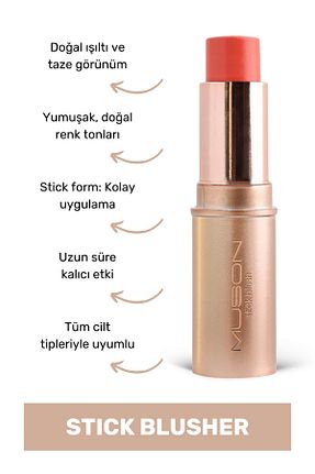 رژگونه نارنجی مات Muson - کد 895731252