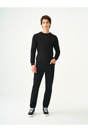 پلیور مشکی مردانه ساده Loft - کد 350754407