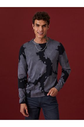 پلیور مشکی مردانه ساده Loft - کد 350736755