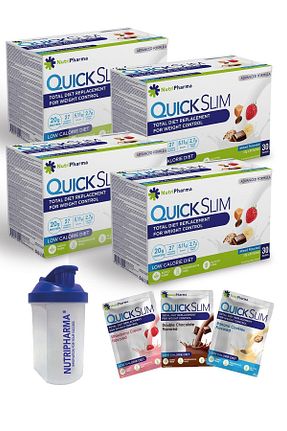 سایر پودرهای پروتئین Aromasız NUTRIPHARMA QUICK SLIM - کد 39014959