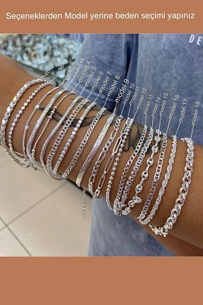 دستبند نقره مردانه 925 عیار Erer Gümüş - کد 751269682