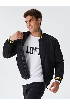 کاپشن مشکی مردانه رگولار Loft - کد 350755709