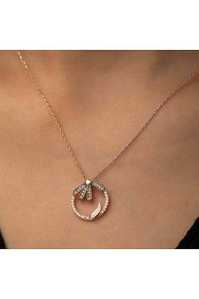 گردنبند نقره طوسی زنانه 925 عیار Gumush - کد 931266282