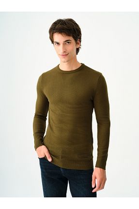 پلیور خاکی مردانه ساده Loft - کد 350753677