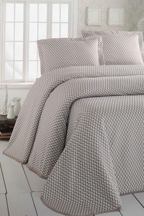 روتختی دونفره بژ پلی استر GAMA HOME - کد 927568368