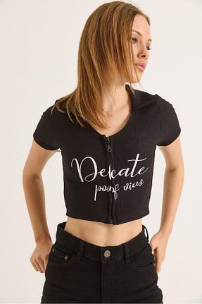 بلوز سفید زنانه چاپی Raneel Kazançlı Alışveriş - کد 931287961
